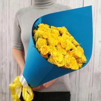 Желтые розы Артикул  238056